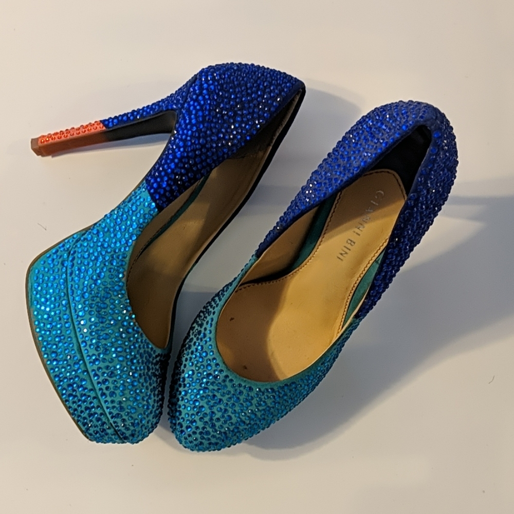 Gianni Bini Jaysie Rhinestone Heels